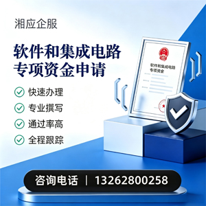 三明软件和集成电路专项资金申报服务