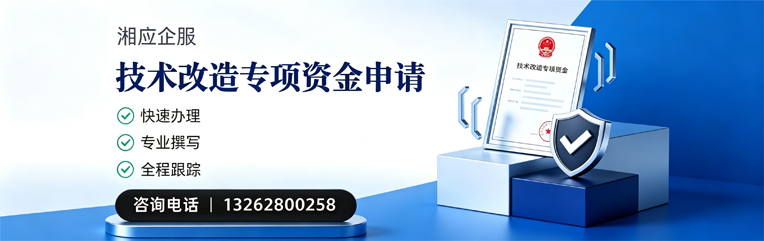 三明技术改造专项资金申报服务