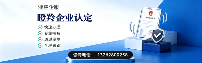三明瞪羚企业认定申报服务